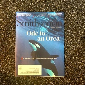 Smithsonian October 2021 New with name on front Ode To an Orca